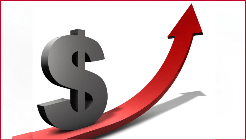 Dollar Financial Success Bar