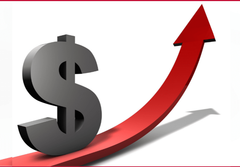 Dollar Financial Success Bar